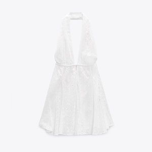 Zara white mini dress